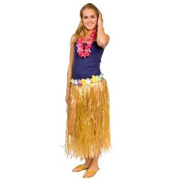 Hawaiirok lang naturel, Verzenden, Nieuw
