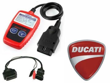 Ducati motorbike uitlees set met handscanner voor modellen m, Ophalen of Verzenden
