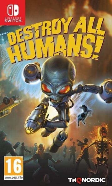 Destroy All Humans! (Nieuw) (Switch Games), Spelcomputers en Games, Games | Nintendo Switch, Ophalen of Verzenden, Nieuw