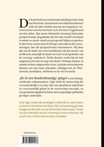 Als in een honderdvoudige spiegel 9789463105538 Erik Oger, Verzenden, Gelezen, Erik Oger