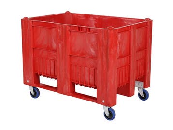 Verrijdbare CB1 palletbox - 1200 x 800 mm - 4 zwenkwielen -, Ophalen of Verzenden, Nieuw