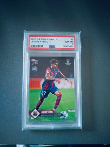 2023/24 Topps topps now debut card Lamine Yamal First, Verzamelen, Nieuw