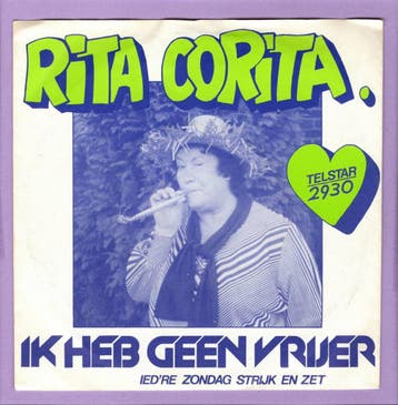 Rita Corita – Ik Heb Geen Vrijer / Iedre Zondag Strijk En Z, Cd's en Dvd's, Vinyl Singles, Ophalen of Verzenden, Nieuw in verpakking