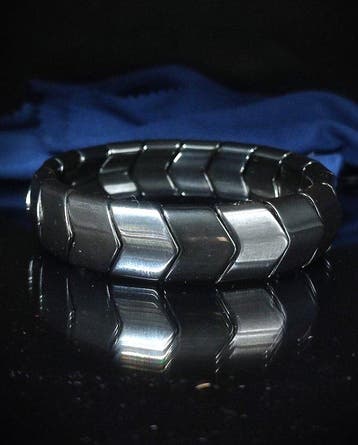 Prachtige Terahertz-armband in een fluwelen geschenkdoos •