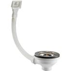 Riko Korfplug met Rooster en Overloop - 90mmx6/4 - RVS, Ophalen of Verzenden, Nieuw