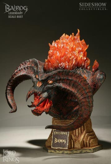 Lord of the Rings - Balrog Legendary Scale Bust, Ophalen of Verzenden, Nieuw