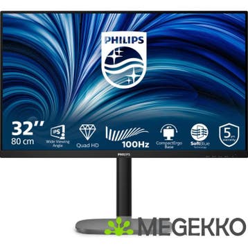 Philips 3000 series 32B2N3500/00 31.5  Quad HD 100Hz IPS, Verzenden, Nieuw, Philips