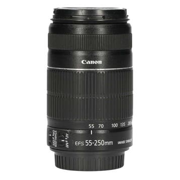 Canon EF-S 55-250mm f/4-5.6 IS II met garantie, Ophalen of Verzenden, Gebruikt