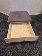 Laag verrijdbaar meubel 67x69x26cm, hout, gebruikt, Ophalen of Verzenden, Gebruikt, Overige typen