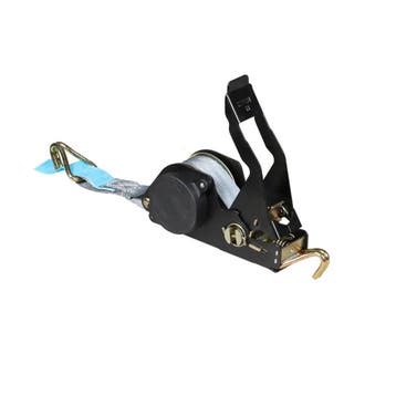 Zelfoprollende Spanband 25 mm 0,5 ton 3M grijs met, Verzenden, Nieuw