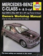 Mercedes-Benz C-Class 4 & 5-Cyl Sept 2000 To May 2007 (X To, Auto diversen, Handleidingen en Instructieboekjes, Verzenden