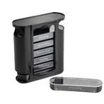 Pillendoosje 7 daags / 4 vakjes per dag - ZWART, Diversen, Ophalen of Verzenden, Nieuw