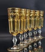Artemisia - Champagne fluitje (6) - Monet - Kristal, goud