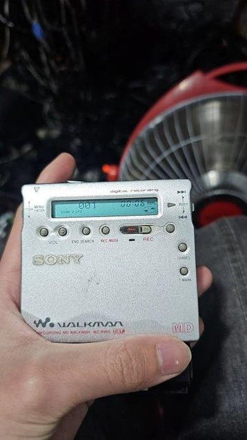 Sony - MZ-R900 Draagbare minidisc speler-recorder, Nieuw