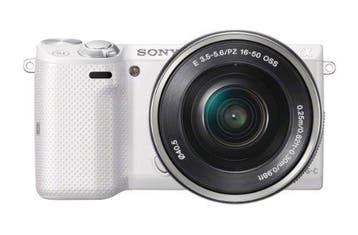 Sony NEX-5TL Systeemcamera + 16-50mm OSS + Flitser - Wit (In, Audio, Tv en Foto, Fotocamera's Digitaal, Verzenden, Zo goed als nieuw