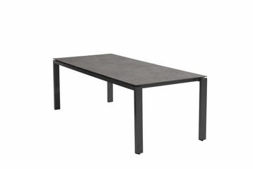 4 Seasons Outdoor Goa tafel HPL tafelblad donker grijs 280, Ophalen of Verzenden, Nieuw