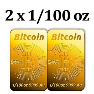 2 x 1/100 Troy Ounce - Goud .999 - European Mint, Estonia, 2