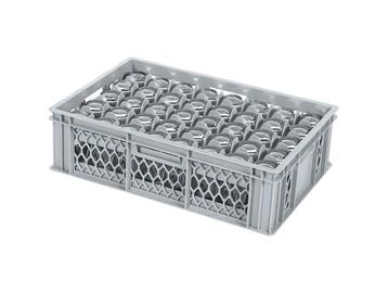 BASIC glazenkrat - 600 x 400 x H 171 mm voor 40 glazen -, Ophalen of Verzenden, Nieuw