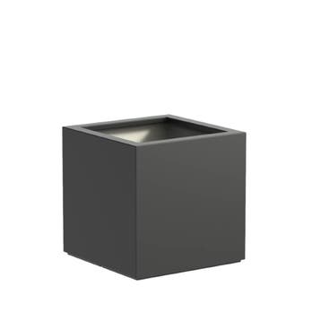 Polyester plantenbak 70x70x70cm - Met bodem, Kunststof, Vierkant, Nieuw, 60 tot 100 cm