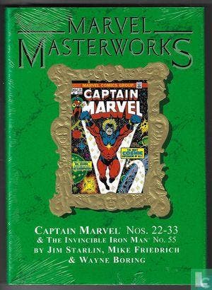 Captain Marvel [Marvel] - Captain Marvel #22-33, Invincib..., Eén stripboek, Verzenden, Zo goed als nieuw, Conway, Gerry, Englehart, Steve, Friedrich, Gary, Friedrich, Mike, Starlin, Jim, Wolfman, Marv.