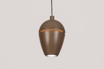 Rietveld Hanglampen - Bruin - Metaal, Aluminium, Huis en Inrichting, Verzenden, Nieuw