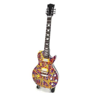 Miniatuur replica Gibson Les Paul gitaar - Greta van Fleet, Ophalen of Verzenden, Nieuw, Pop, Beeldje of Miniatuur