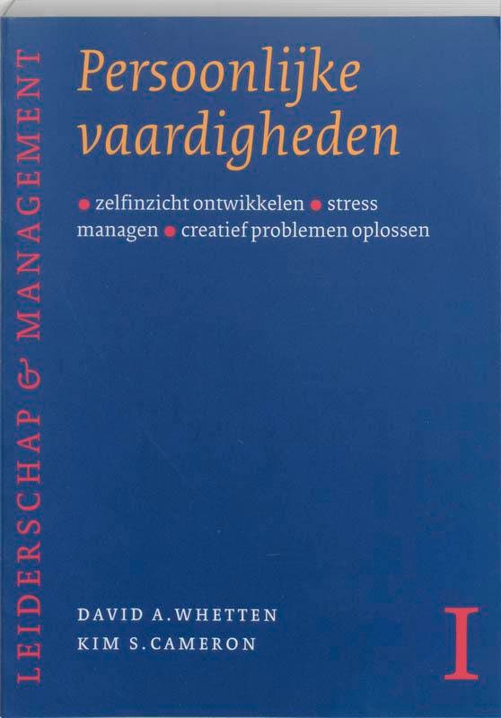 Persoonlijke vaardigheden / Leiderschap & Management / I, Boeken, Economie, Management en Marketing, Gelezen, Verzenden