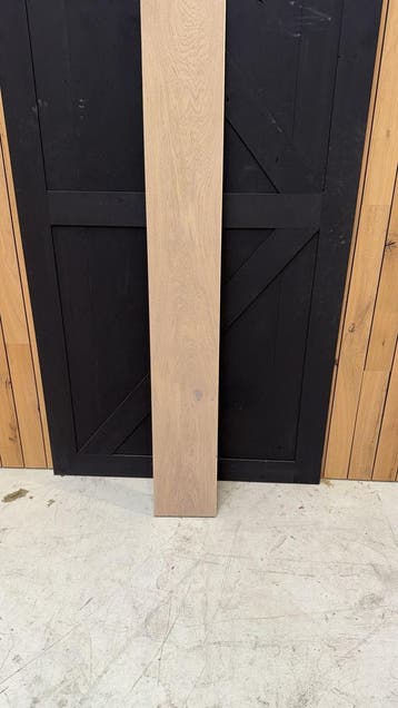 Aanbieding: Eiken vloer geborsteld wit, Minder dan 25 mm, Eiken, Nieuw, 200 tot 250 cm