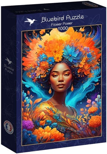 Flower Power Puzzel (1000 stukjes) | Bluebird Puzzle -, Hobby en Vrije tijd, Verzenden, Nieuw