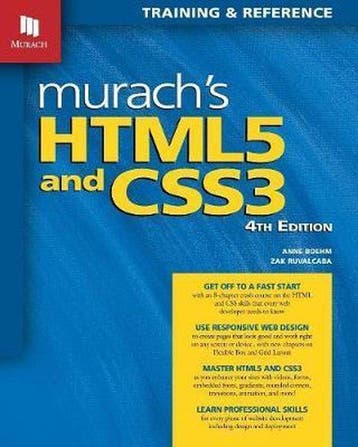 9781943872268 Murachs HTML5 and CSS3 Anne Boehm, Boeken, Verzenden, Nieuw, Anne Boehm