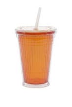 Gimex Drinkbeker met Rietje Oranje, Nieuw