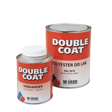 De IJssel DD Lak Double Coat - 2-componenten 1L-Midden Blauw, Doe-het-zelf en Verbouw, Verf, Beits en Lak, Ophalen of Verzenden