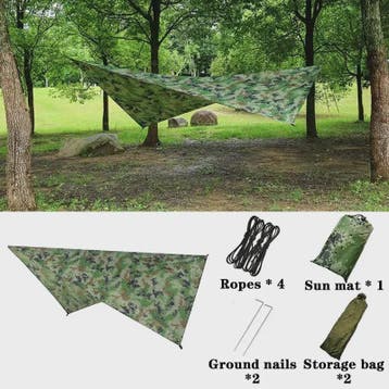 Waterdichte Camouflage Tarp 230x140cm - UV-bescherming, Rege, Verzenden, Nieuw