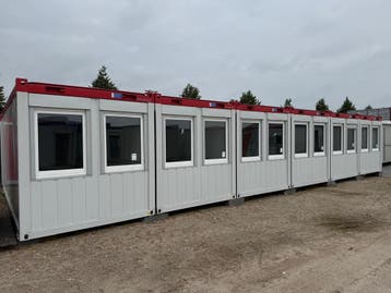 Kantoorunits 6×14.6 m. – Gebruikt