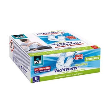 Vochtvreter navulling | Bison | Magneet (Neutraal, 450 gram), Witgoed en Apparatuur, Luchtbehandelingsapparatuur, Verzenden, Nieuw