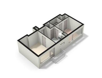 Te Huur 2 Kamer Appartement Auriollaan In Utrecht, Huizen en Kamers, Huizen te huur, Utrecht-stad, Direct bij eigenaar, Appartement