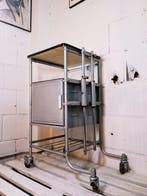 Medicijnkastje - Vintage industriële kast - Staal