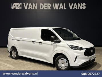 Ford Transit Custom | 2.0 TDCI 136pk L2H1 Euro6 Airco |, Auto's, Gebruikt, Euro 6, Wit, Dealer onderhouden