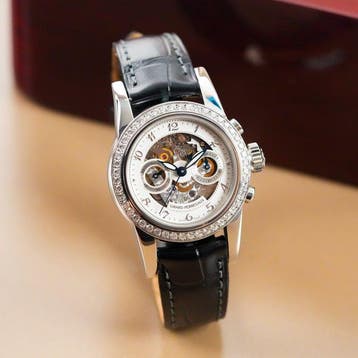 Girard-Perregaux - 1966 Small Chronograph Diamonds Skeleton, Nieuw