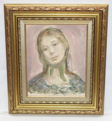 Pedro Mozos Martínez (1915-1983) - Retrato femenino