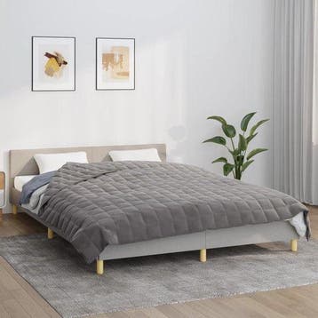 2dekans | vidaXL - Verzwaringsdeken - 200x200 - cm - 13 - kg, Ophalen of Verzenden, Zo goed als nieuw