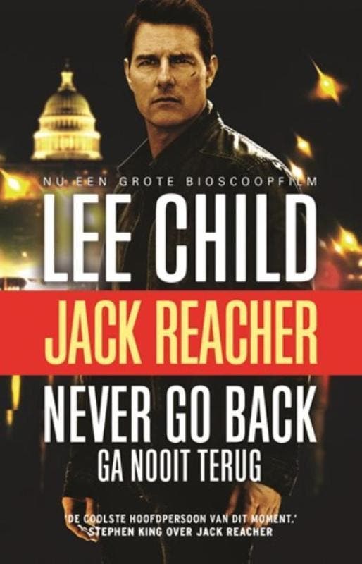 Never go back (ga nooit terug) / Jack Reacher / 18 Lee Child, Boeken, Thrillers, Zo goed als nieuw, Verzenden