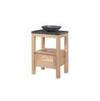 Sani Royal Badkamermeubel Rubio Wood Eiken met Sub, Nieuw