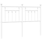 Bedframe 135cm staal wit | retourdeal 50% korting, Verstelbaar, Wit, Trendy, Metaal