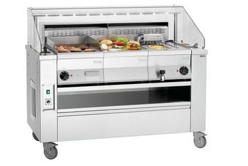 Bartscher Kookstation KST3240 Plus | Mobiel | 24kW | 1520x77, Ophalen of Verzenden, Nieuw in verpakking