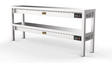 Etagere Keramisch Verwarmd 2 Niveaus 1800  10 Heaters À 250w, Ophalen of Verzenden, Nieuw in verpakking