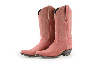 Caborca Cowboy laarzen in maat 40 Roze, Caborca, Overige kleuren, Verzenden, Zo goed als nieuw