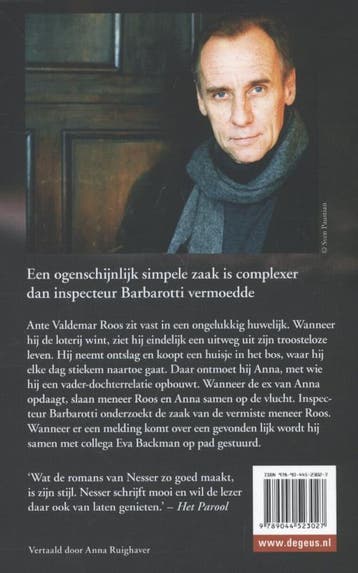 Het tweede leven van meneer Roos / Barbarotti / 3, Verzenden, Gelezen, Håkan Nesser