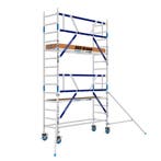 AGS Pro rolsteiger ASC 75 x 250 x 5,2wh enkelzijdig, Doe-het-zelf en Verbouw, Steigers, Verzenden, Nieuw, Rolsteiger of Kamersteiger