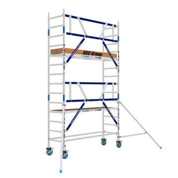AGS Pro rolsteiger ASC 75 x 250 x 5,2wh enkelzijdig, Verzenden, Nieuw, Rolsteiger of Kamersteiger, 5 meter of hoger
